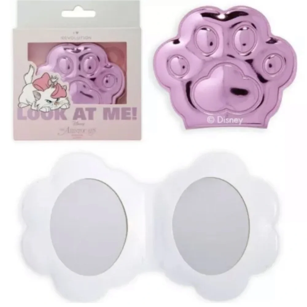 I Heart Revolution Disney Aristocats Marie Kitten Paw Purple Compact Mirror